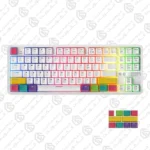 Ajazz K870T Bluetooth Wireless Keyboard 87 Key Blue Switchs