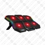 CoolCold K40 RGB Laptop Cooler 6-fan Cooling