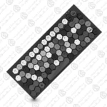 Mofii Phoenix Wireless BT5.1 Keyboard Mixed Color 83 Key Mini Portable - Black