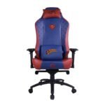 GAMEON DC003 كرسي ألعاب ، مسند ذراع مدمج لأسفل الظهر و 4 D لوضعية مثالية ، قاعدة مقعد ملائمة مستوية ، وسادات رأس وأسفل من إسفنج الذاكرة ، مقبض مريح ، سوبرمان | DC003