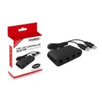 محول وحدة التحكم جيم كيوب لجهاز نينتندو سويتش أسود (TNS-1894)