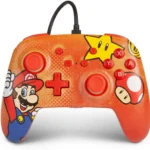 PowerA Enhanced Wired Controller for Nintendo Switch - Mario Vintage