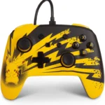 PowerA Pokémon Enhanced Wired Controller for Nintendo Switch – Lightning Pikachu