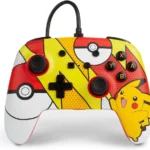 PowerA Pokémon Enhanced Wired Controller for Nintendo Switch - Pikachu Pop Art