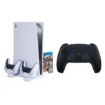 Offer Wireless Controller For PlayStation 5 Black with stand