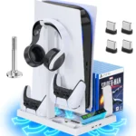 حامل عمودي أوغيو مع محطة شحن وحدة التحكم ومروحة تبريد بالشفط