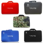 حقيبة حمل Dead Skull Hardshell PS5 ، مواد داخلية ناعمة ، حزام كتف قابل للتعديل ، وسادة متسعة