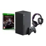 XBOX SERIES X with Sades Headset