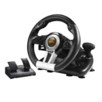 عجلة قيادة V3II للألعاب مع دواسات ثنائية وقير أوتوماتيك من بي إكس إن