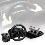 عجلة قيادة تروفورس مع دواسات G923 وقير عادي من لوجيتك للإكس بوكس والبي سي والبلايستيشن