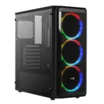 Aerocool SI-5200 Case ,Intel Core i5-12400 12th Gen Processor,16GB RAM DDR4, HHD 1TB,GeForce RTX™ 3050 8GB , Windows 10 Pro