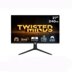 Twisted Minds 27" QHD IPS, 240HZ, 0.8ms, HDMI 2.1 RGB Gaming Monitor - Black
