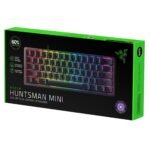 Razer Huntsman Mini Gaming Mechanical Keyboard – Optical Red Switches Linear (Black)