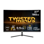 شاشة القيمنق تويستد مايندز  كيرف 27 بوصة |  فل إتش دي | 180 هرتز | 0.5 ملي ثانية | TM27FHD180VA - VA CURVE | HDMI 2.1