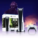 جهاز سوني بلايستيشن 5 نسخة السي دي + كود لعبة كول أوف ديوتي مودرن وورفير 2