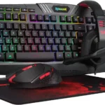 REDRAGON S101 Wired RGB Backlit Gaming Keyboard and Mouse, Gaming Mouse pad, Gaming Headset