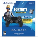 يدة تحكم دوال شوك بلايستيشن 4 + حزمة جيت بلاك فورتنايت نيو فيرسا