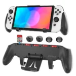 Oivo Asymmetrical Handheld Grip With Ajustable Stand For Nintendo Switch