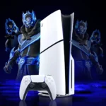 PlayStation 5 Disc Console Slim - Fortnite Cobalt Star Bundle