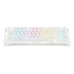 GravaStar Mercury K1 Lite 75% Wireless Mechanical Gaming Keyboard - Snow White