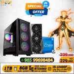 Gaming PC |1TB | 8 GB Ram | RTX 4060 |  Intel Core i5-12400F