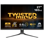 Twisted Minds Blaze Series Flat 27" QHD - 180HZ 0.5MS Fast IPS HDMI 2.1 Gaming Monitor