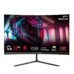 GAMEON GOC27F180VA Pro Series 27" FHD, 180Hz, MPRT 0.5ms, HDMI 2.1, VA Panel Curved Gaming Monitor (Supports PS5) - Black