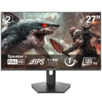 Sharx JAWS 27F120I 27" FHD, 120Hz refresh rate, 1ms Response time, HDMI 2.1, IPS Speaker Flat Gaming Monitor