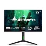 SHARX Gaming Monitor 27", FHD 280hz Refresh Rate, 0.3ms, Fast IPS, FHD, 2.1HDMI, Adjustable Stand, RGB Backlight, Free Sync, G-Sync Compatible Model 27F280.