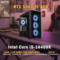 Gaming PC | Intel Core i5-14400F|1TB | 16 GB Ram | RTX 5060 TI |