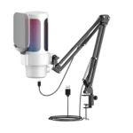 Wired Gaming Microphone with Boom Stand (M8)