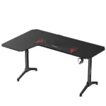 Gamax HY-L Gaming Table (L-Shaped) 160*100*75cm with Mousepad - Left ( Installation not included )