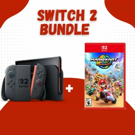 Nintendo Switch 2 Console with Mario Kart World USA ( CD ) Bundle
