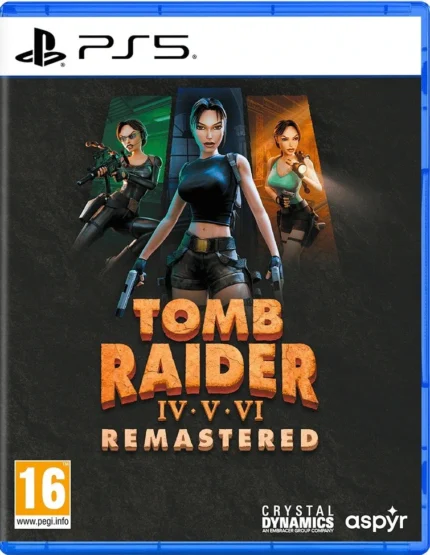 Tomb Raider IV-VI Remastered Starring Lara Croft For PlayStation 5