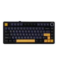 AULA F75 Wireless Mechanical Keyboard | 75% Gasket Mount | LEOBOG Reaper Switch | RGB | Thunder Black