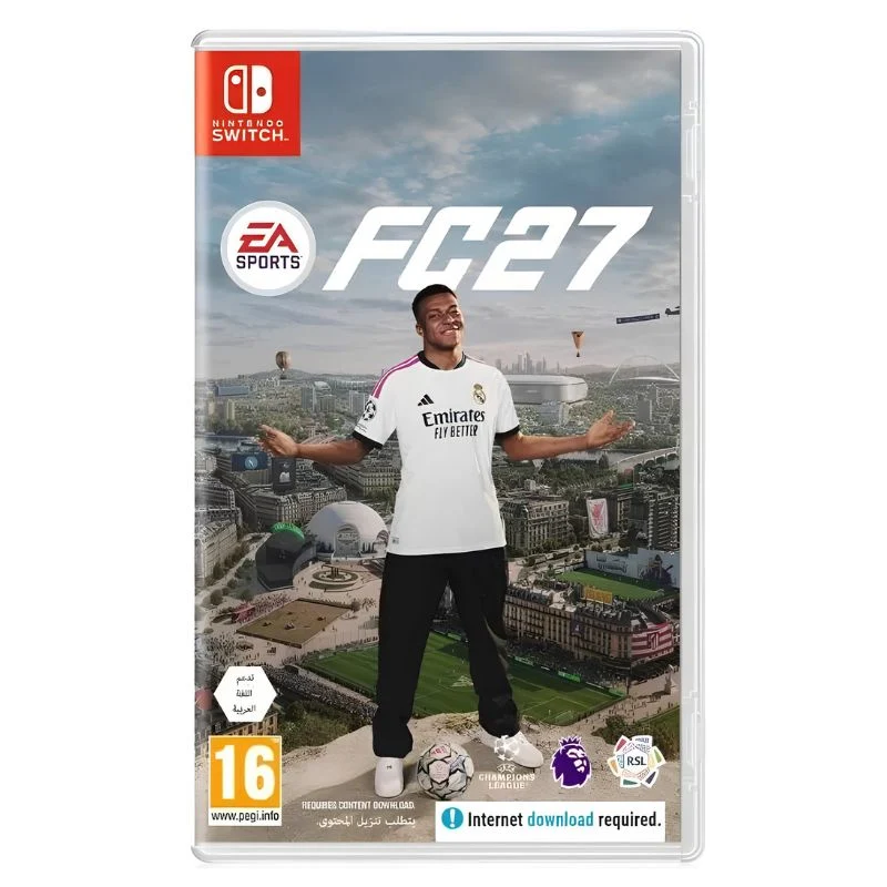 Untitleddesign-2026-09-20T200333.849 FC27 Arabic Version Standard Edition For Nintendo Switch (EU) - Image 1
